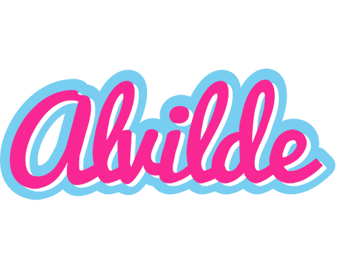 Alvilde popstar logo