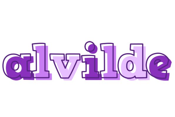 Alvilde sensual logo