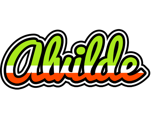 Alvilde superfun logo