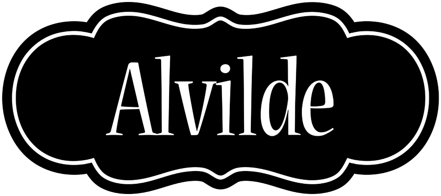 Alvilde welcome logo
