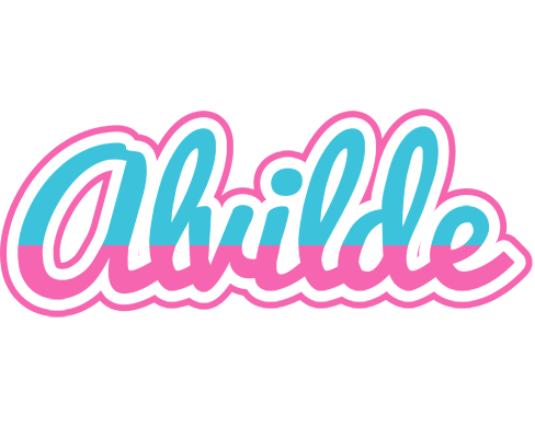 Alvilde woman logo