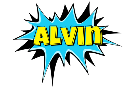 Alvin amazing logo