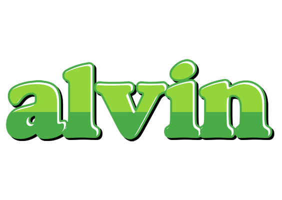 Alvin apple logo