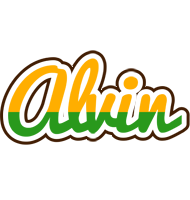 Alvin banana logo