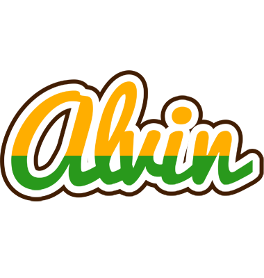Alvin banana logo