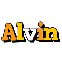 Alvin cartoon logo