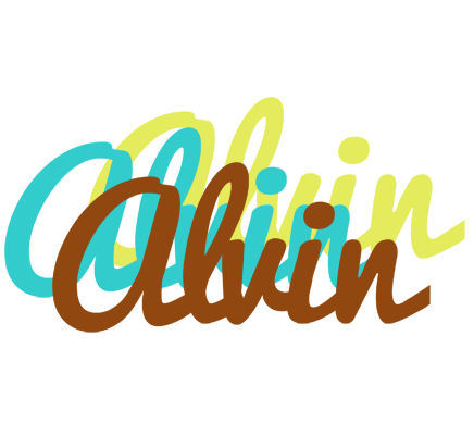 Alvin cupcake logo