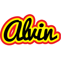 Alvin flaming logo