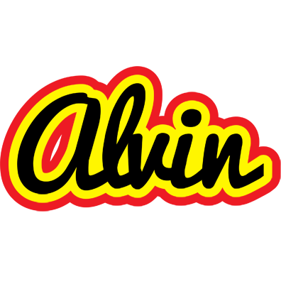 Alvin flaming logo