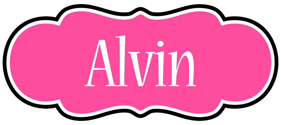 Alvin invitation logo