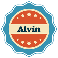 Alvin labels logo