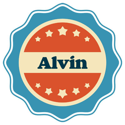 Alvin labels logo