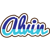 Alvin raining logo