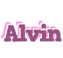Alvin relaxing logo