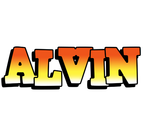 Alvin sunset logo