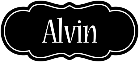 Alvin welcome logo