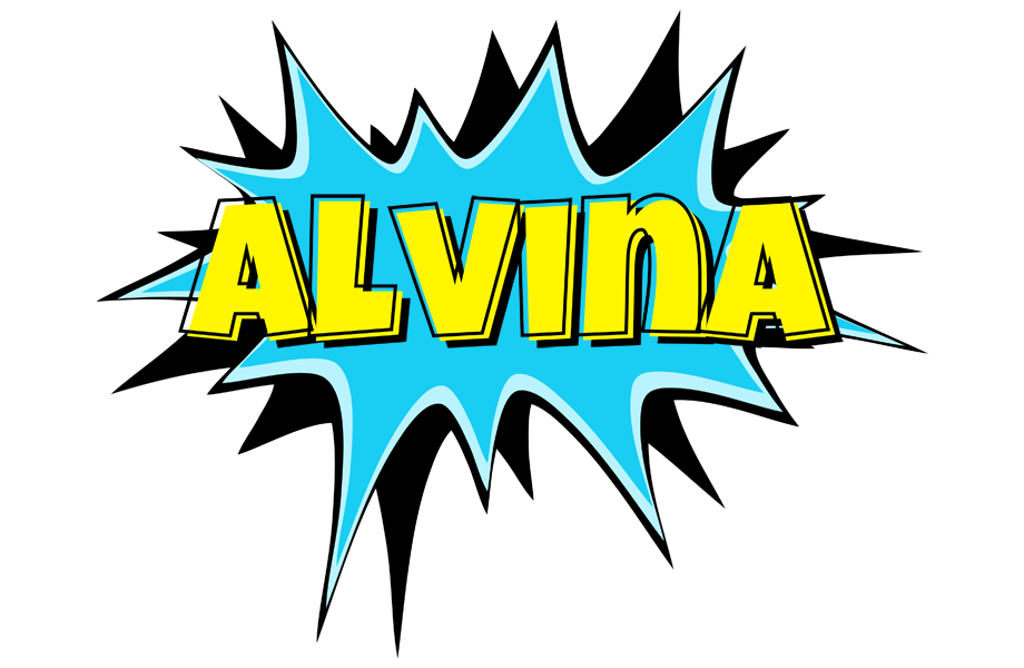 Alvina amazing logo