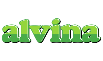 Alvina apple logo