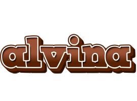 Alvina brownie logo