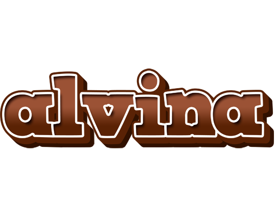 Alvina brownie logo