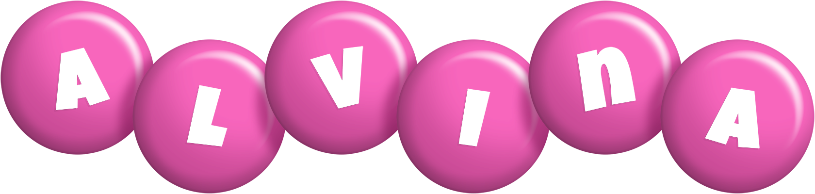 Alvina candy-pink logo