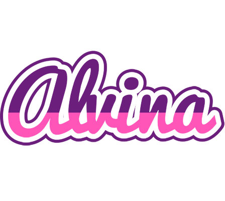 Alvina cheerful logo