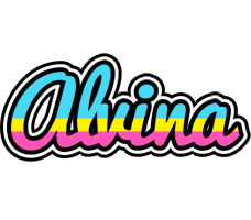 Alvina circus logo