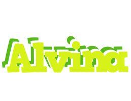 Alvina citrus logo