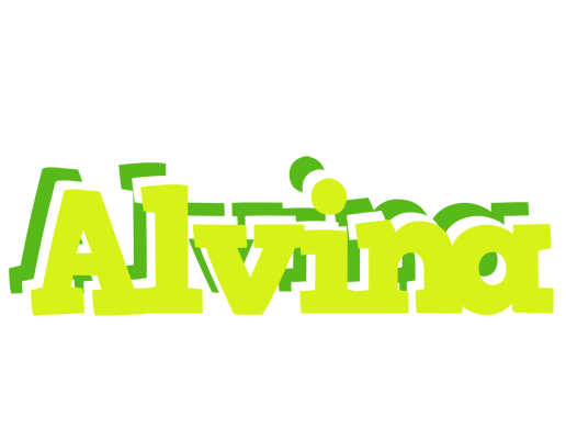 Alvina citrus logo