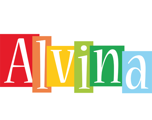 Alvina colors logo
