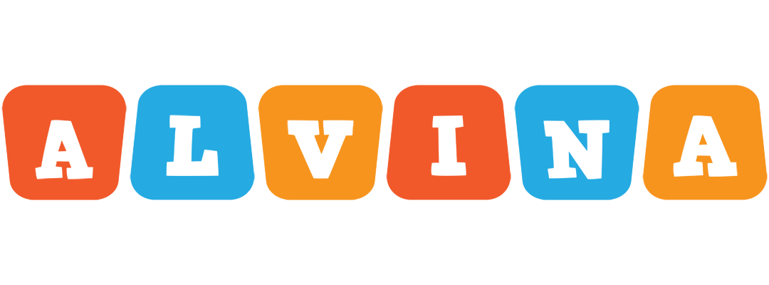 Alvina comics logo