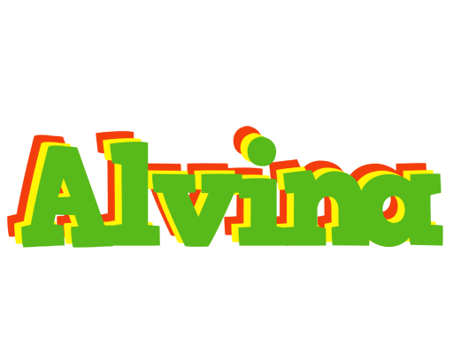 Alvina crocodile logo