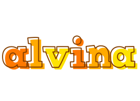 Alvina desert logo