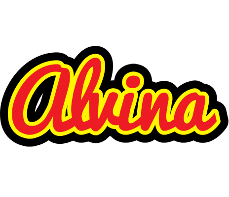 Alvina fireman logo