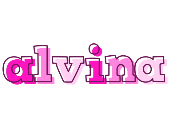 Alvina hello logo