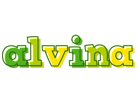 Alvina juice logo
