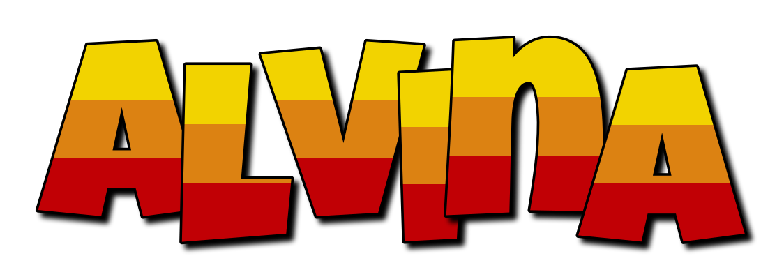Alvina jungle logo