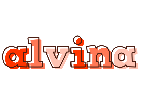 Alvina paint logo