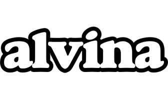 Alvina panda logo