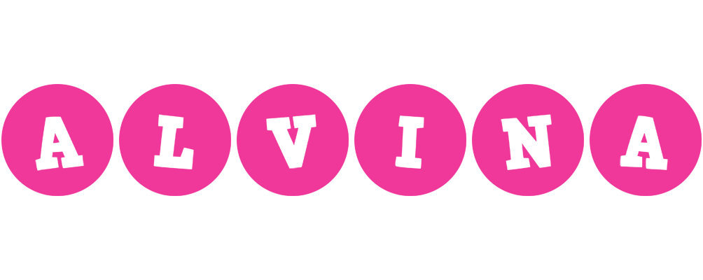 Alvina poker logo
