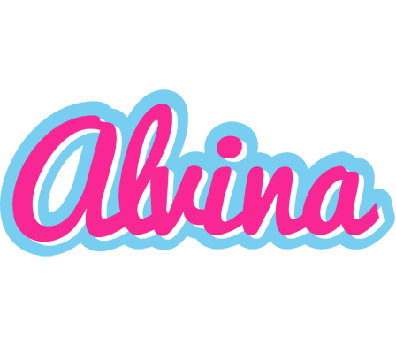 Alvina popstar logo