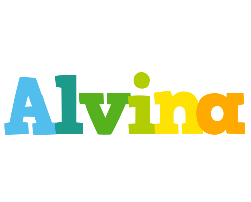 Alvina rainbows logo