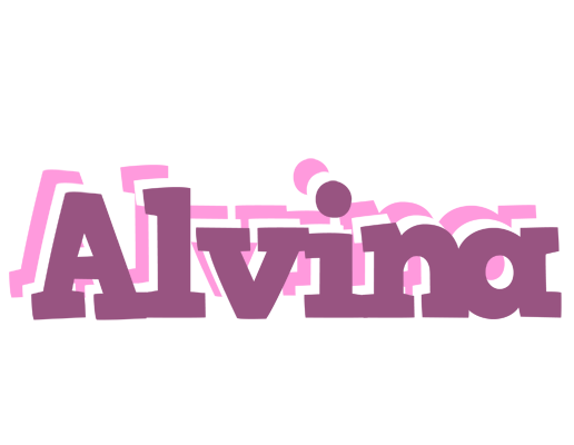 Alvina relaxing logo