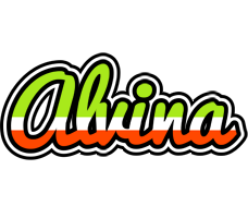 Alvina superfun logo