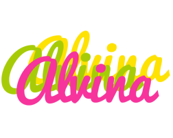 Alvina sweets logo