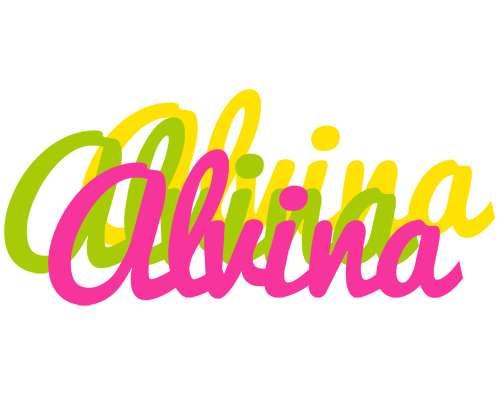 Alvina sweets logo