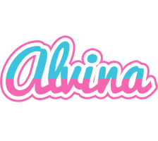 Alvina woman logo