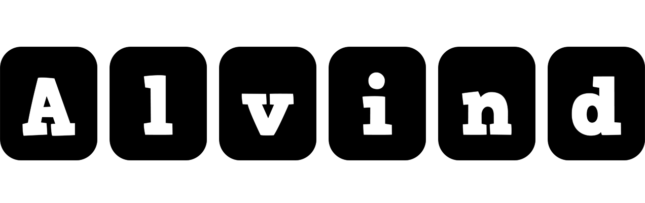 Alvind box logo