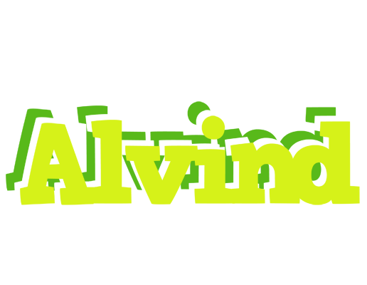 Alvind citrus logo