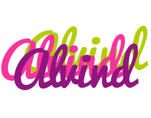 Alvind flowers logo